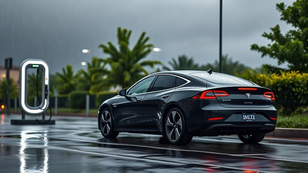 charging electric cars safely