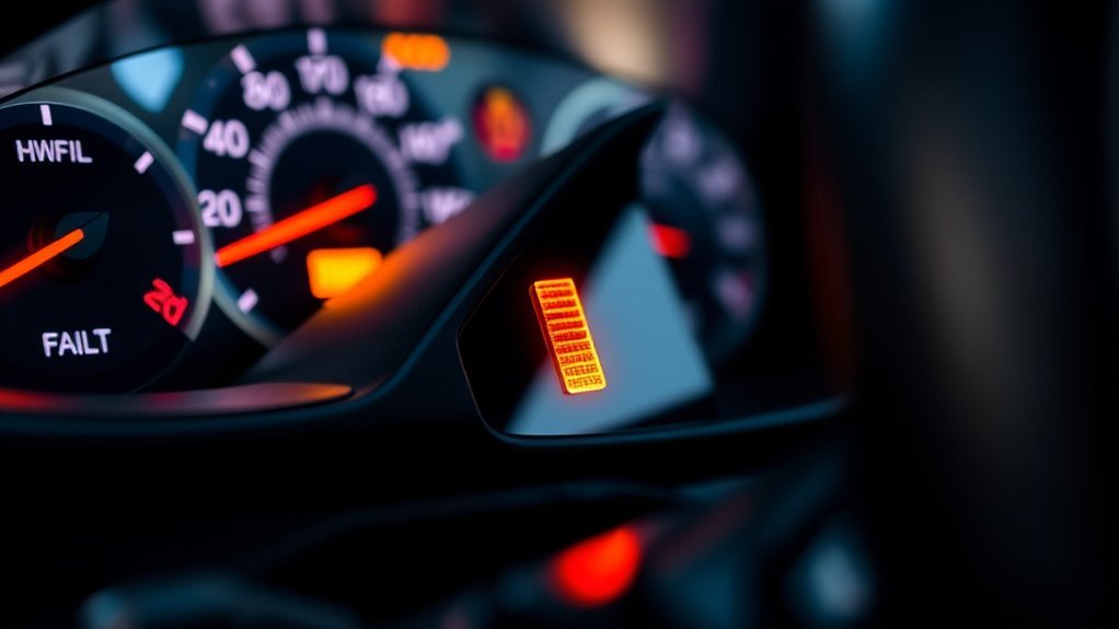 charging fault light warnings