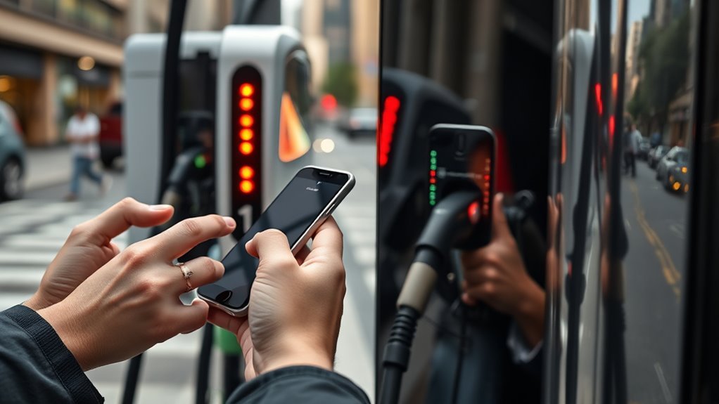 check charging station status