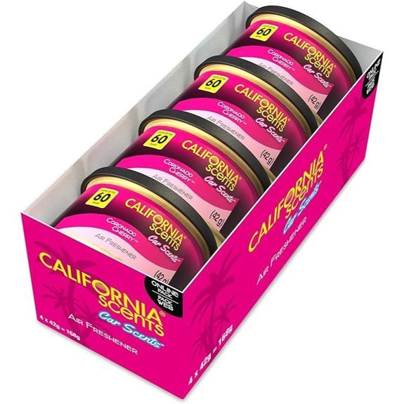California Scents Coronado Cherry Car Air Fresheners (4-Pack)