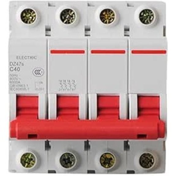 KWQNPHTRN Circuit Breaker; DZ47s C Type 4P 50A