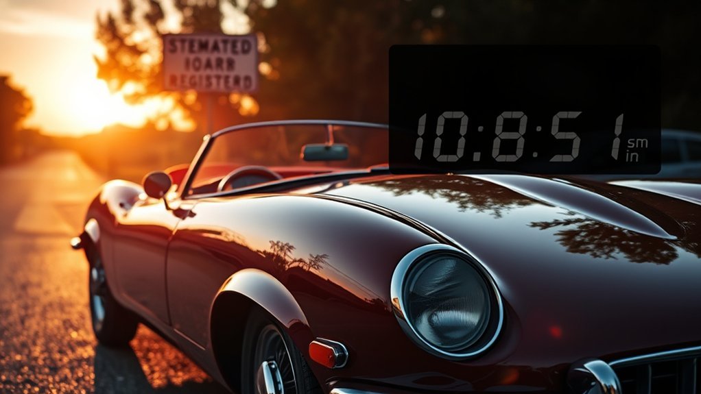 classic car registration trends