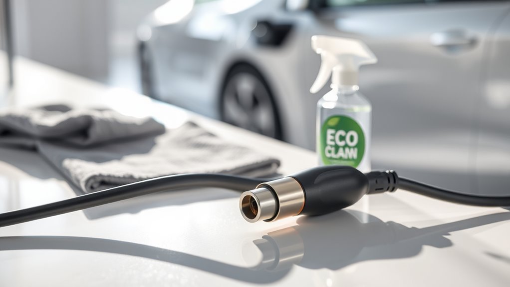 clean ev charging cable