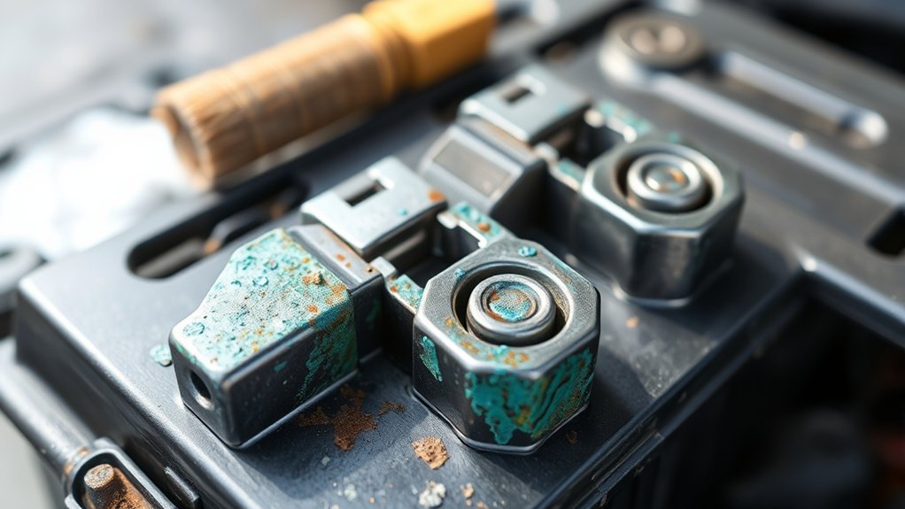 clean terminals prevent corrosion