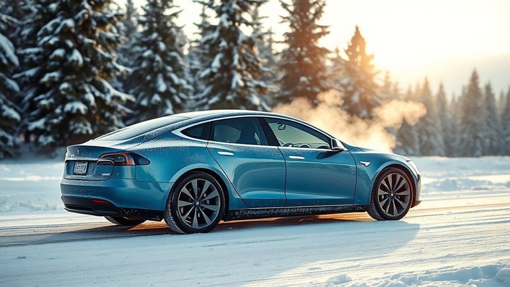 cold weather impacts tesla range