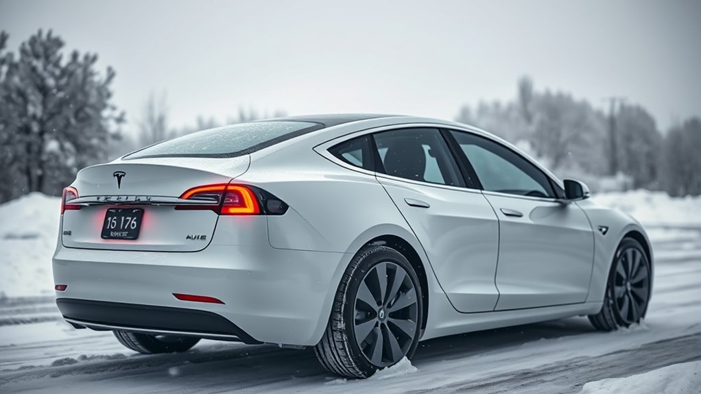 cold weather tesla performance