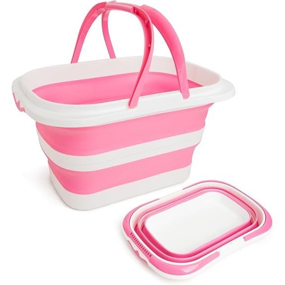 Collapsible 4.2 Gallon Silicone Cleaning Bucket