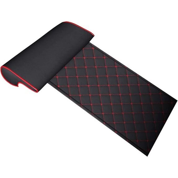 Car Seat Cushion with Comfort Leg Support Pillow