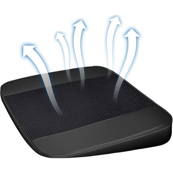 Breathable Car Seat Cushion for Short Drivers