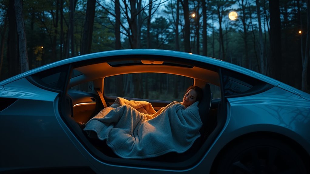 comfortable ev sleep mode