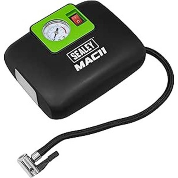 Sealey 12V Tyre Inflator with Worklight - MAC11