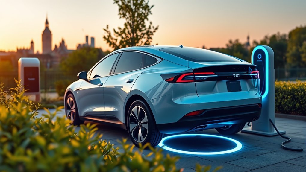 contactless electric vehicle charging