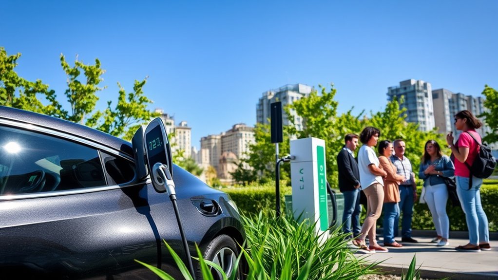 convenient public charging options