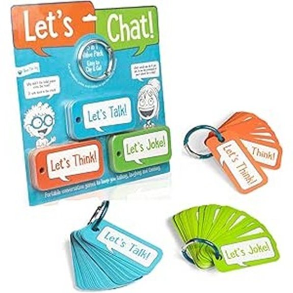 Let’s Chat 3-in-1 Conversation Starters for Kids
