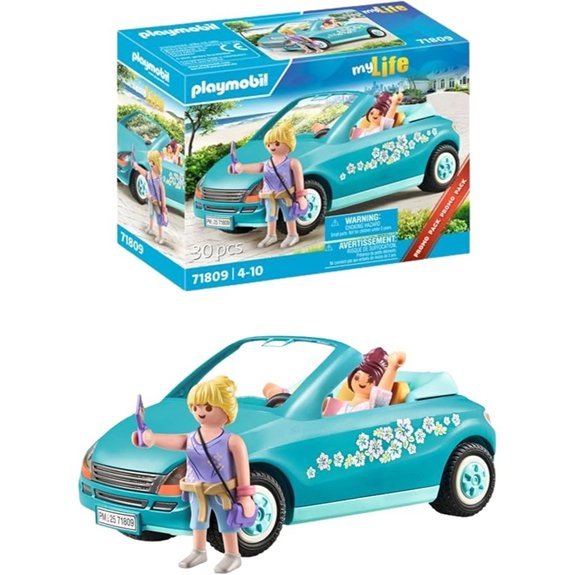 Playmobil My Life Convertible Adventure Toy Car