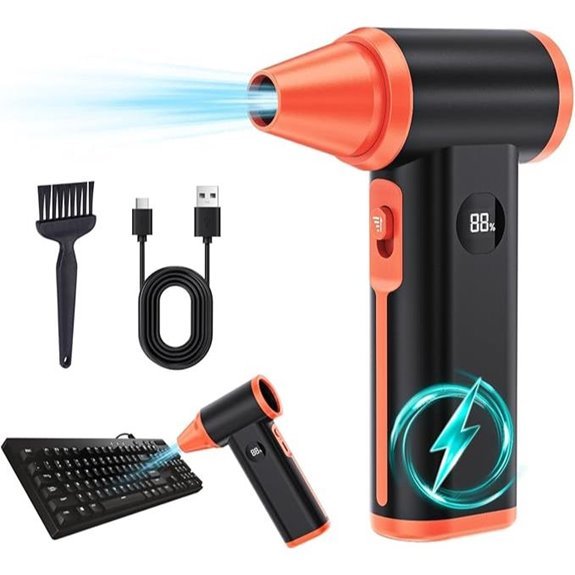 Rechargeable Electric Air Duster for Home & Car