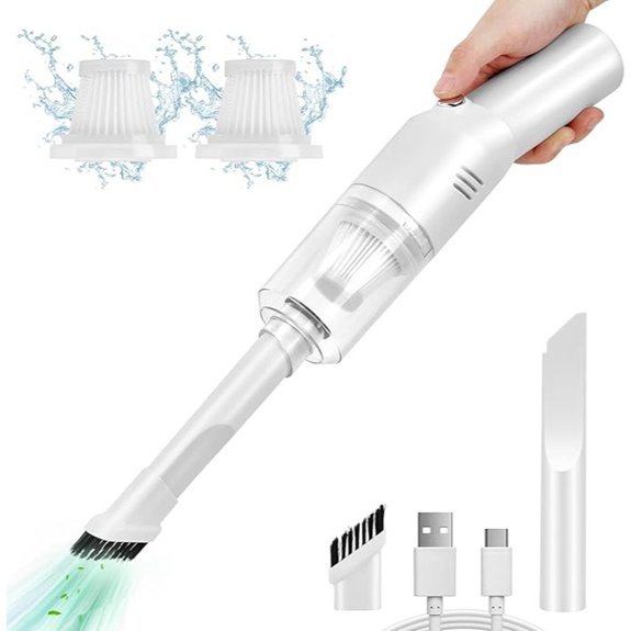 Suloea Cordless Handheld Vacuum Cleaner (V06/White)