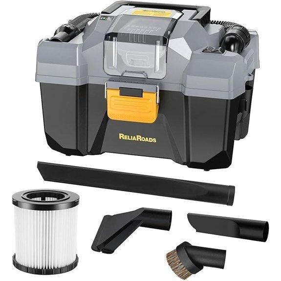 Cordless Wet/Dry Vacuum with HEPA Filter