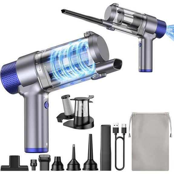 JONYJ Handheld Cordless Vacuum Cleaner for Car