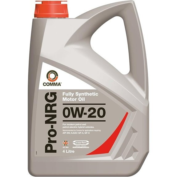 COSAN LUBRICANTS Comma NRG4L Pro-Nrg 0W20 4 Liter