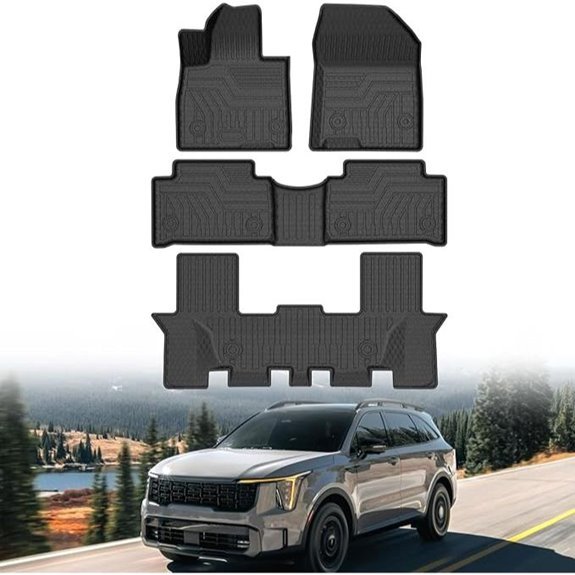 Mixsuper Custom Fit Floor Mats for Kia Sorento