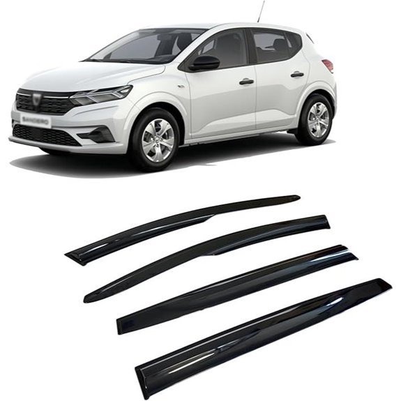 Car Window Deflectors for Dacia Sandero (2021-2024)