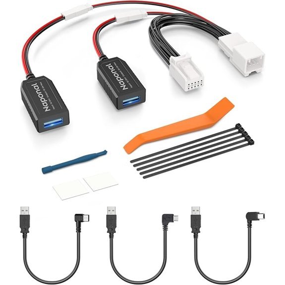 Dash Cam GPS Power Adapter for Select Cars