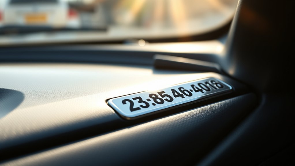 decoding vehicle identification number