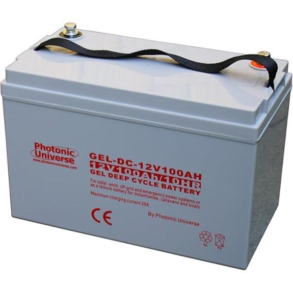 Photonic Universe 100Ah 12V Gel Deep Cycle Battery