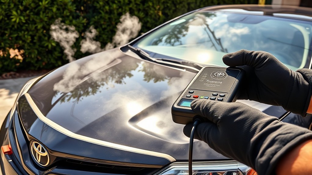 diagnosing thermostat and water pump