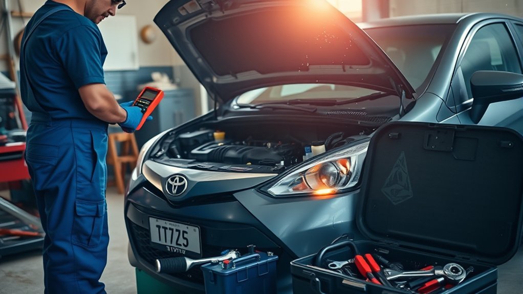 diagnosing toyota tazz issues