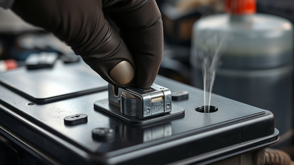 disconnect car battery safely