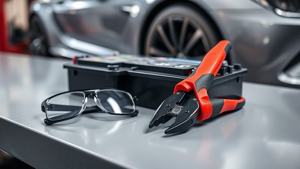 disconnecting car battery safely