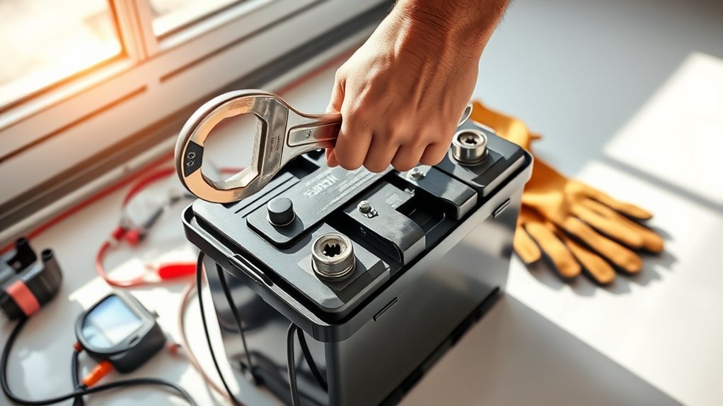 disconnecting car battery safely