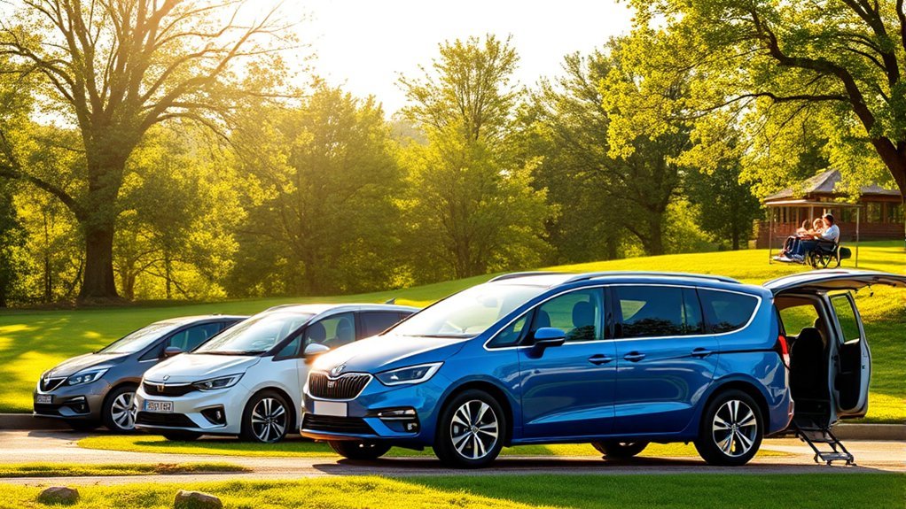 diverse vehicle options available