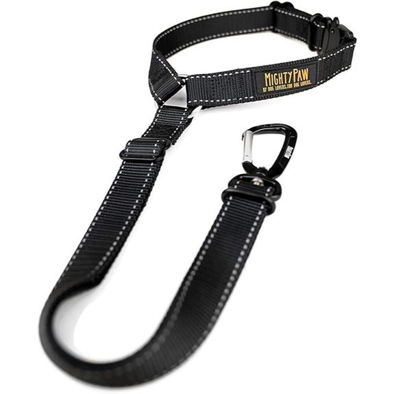 Mighty Paw Dog Headrest Car Seat Belt