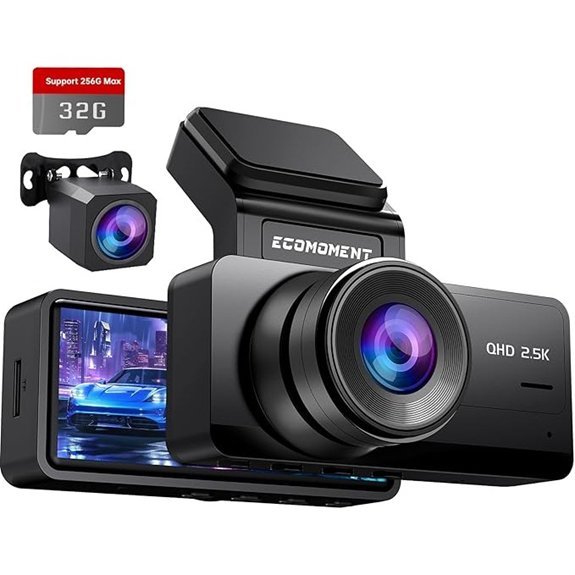 Ecomoment S70 Dual Dash Camera for Cars