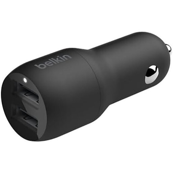 Belkin Boost Charge Dual Port USB In-Car Charger