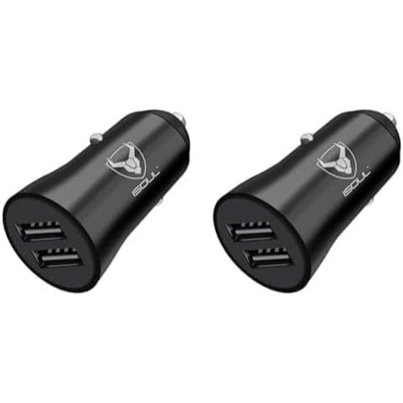 iSOUL USB Car Charger Adapter (2-Port Fast Charging)
