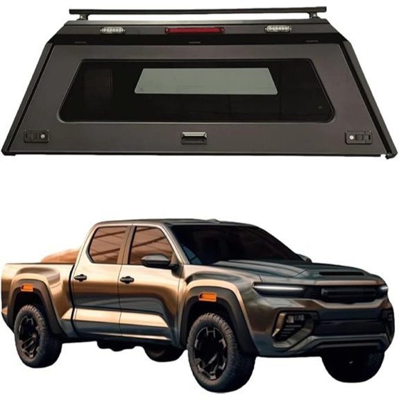 High-Grade Steel Dual Cab Pickup Truck Topper