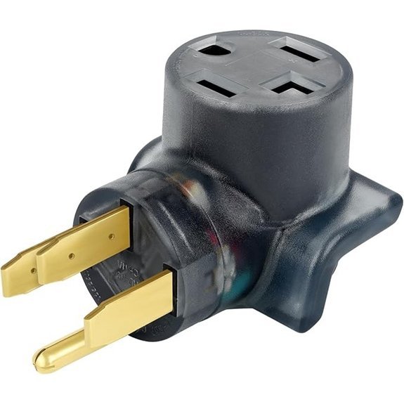 ElecStream Tech EV Charging Adapter (14-50P/14-30R Clean Black)