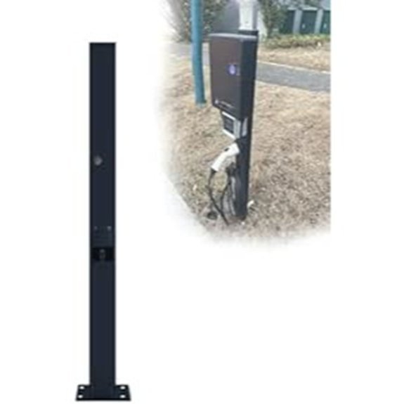 Outdoor EV Charger Pedestal Stand for Electric Vehicles