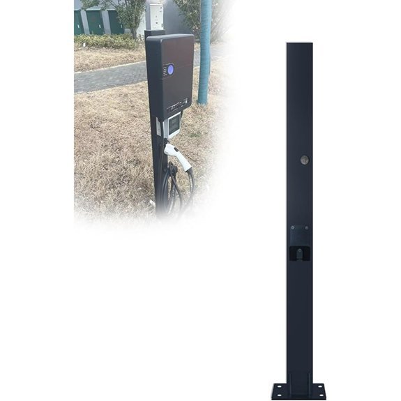 EV Charger Stand Pedestal for Electric Vehicles