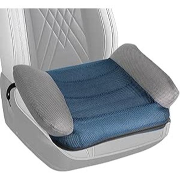 Car Seat Cushion for Height Improvement and Comfort