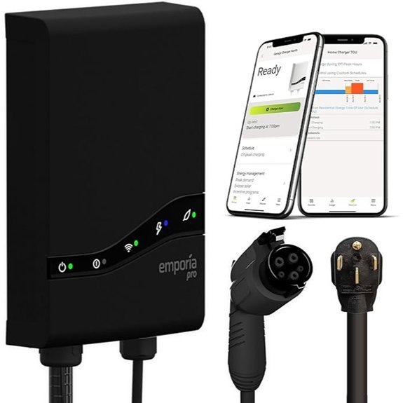 EMPORIA Pro Level 2 EV Charger with 25' Cable