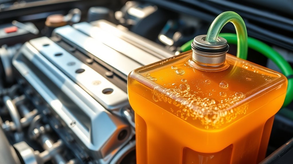 engine coolant regulates temperature