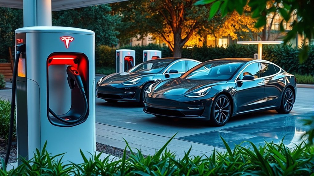 essential tesla ev chargers