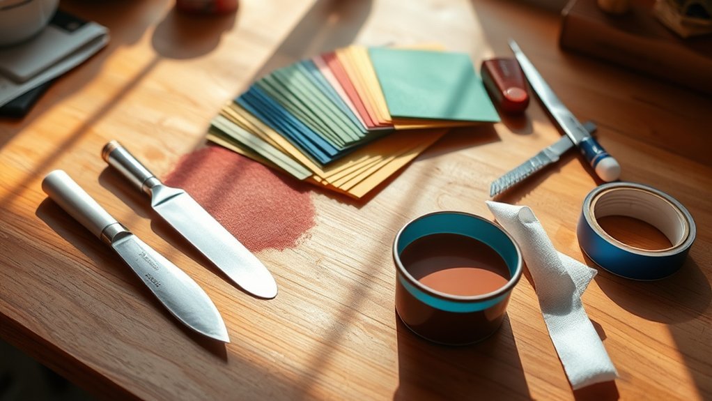 essential tools for scratch repair