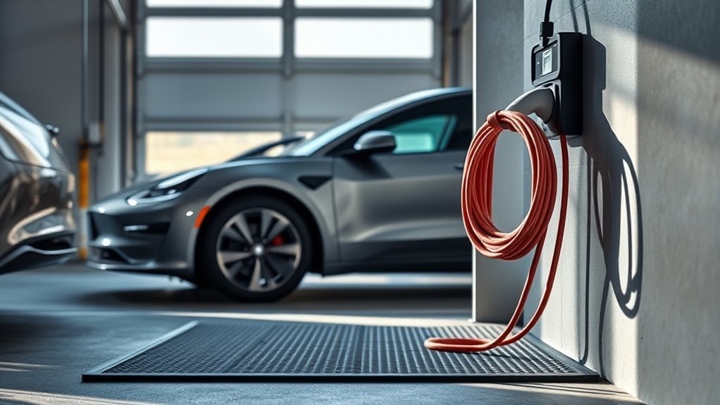 ev cable garage protection