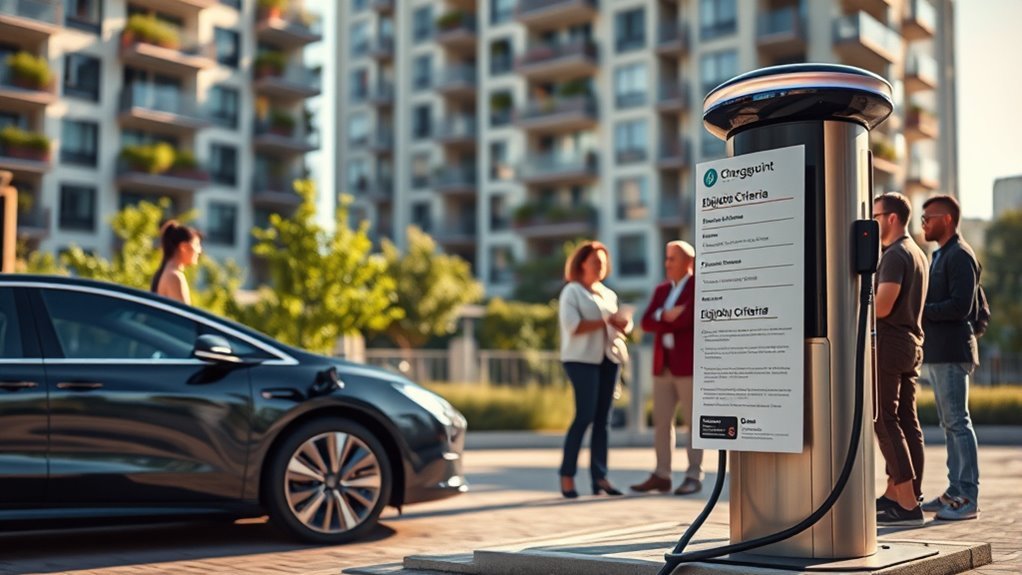 ev chargepoint grant eligibility